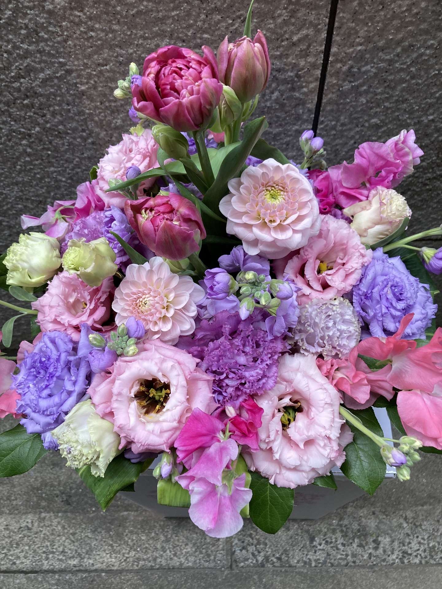 お祝いアレンジ